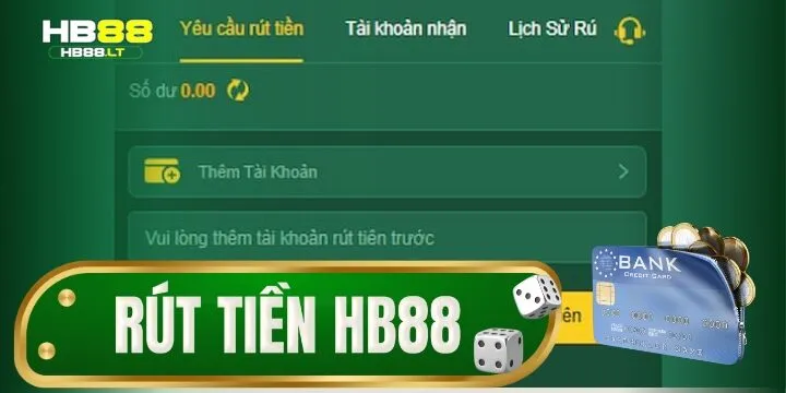 Rút tiền HB88 | Hướng dẫn thực hiện và lưu ý không mất phí