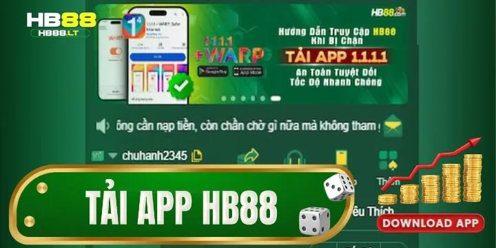 Tải app HB88 | Hướng dẫn thực hiện cho ios/ android uy tín