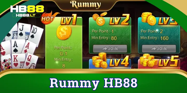 Rummy - Tìm hiểu trò chơi game bài hấp dẫn tại HB88